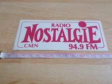 أجهزة الراديو — Sticker Radio Nostalgia Caen 94.9