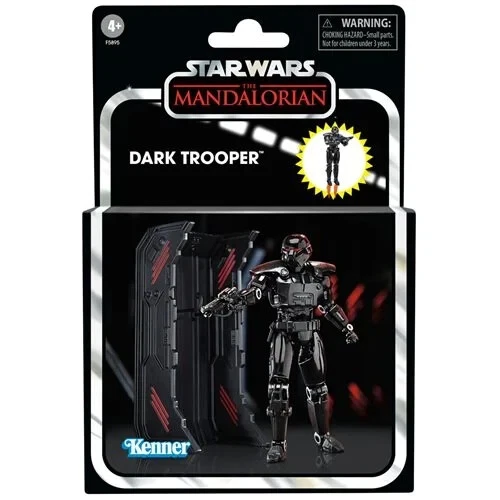 Star Wars The Vintage Collection The Mandalorian Dark Trooper 3.75" MOC - Picture 4 of 11
