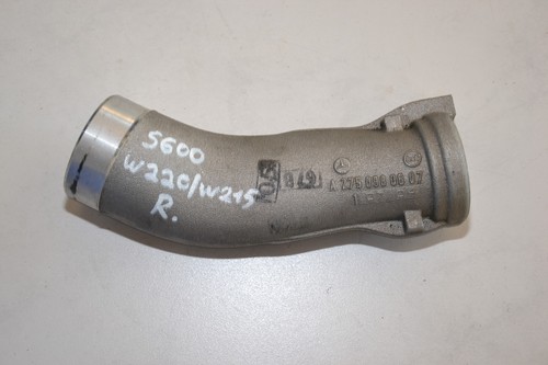 Mercedes W220 S600 W215 CL600 Rohr Ladeluft Luftrohr leitung rechts A 2750980607