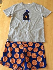 NWT Gymboree Boy Gymmies Basketball Bear Shortie Pajamas Pj 18-24M, 4, 5-6