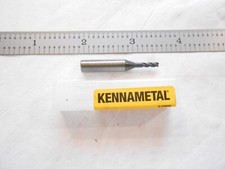 NEW KENNAMETAL 3/32" DIA. X 17/64" LOC X 1-1/2" L 3FL CC CARBIDE SQUARE END MILL