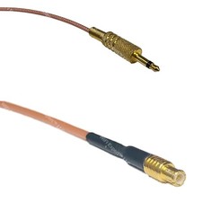 RG316 3.5mm 1/8 to MCX MALE RF Cable Rapid-SHIP LOT