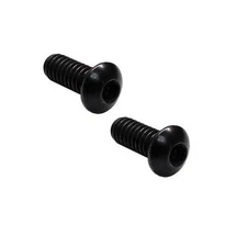 2 Black Allen Bolt Timing Point Cover Hardware Kit for 04-15 Harley Sportsters