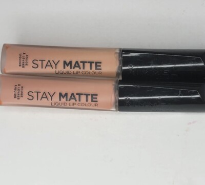 2-Pack Rimmel London Stay Matte Liquid Lip Colour #703 Vanilla Lovin