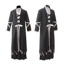BLEACH JUMP COMICS Kurosaki Ichigo Kimono Costume Anime Cosplay Uniform S-3XL