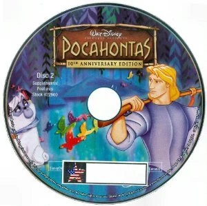 Like New DVD Pocahontas (Two-Disc 10th Anniversary Edition) 1995 DISNEY CLASSIC - Image 2 of 3