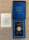 1885 CC Uncirculated Morgan Silver Dollar in Original Box & COA - 90% Silver