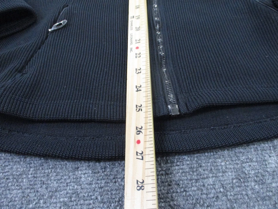 Chaqueta Spyder para mujer L negra polar rendimiento activo núcleo suéter elástico Foto 4 de 4