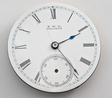 1890 WALTHAM Grade 1 Model 1883 7j 18s 45mm Pocket Watch Movement PARTS REPAIR