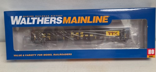 Vagón góndola Railgon Railroad 68' GNTX 290022 Walthers 910-6446 | Condition: New