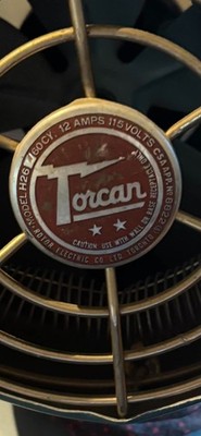 Vintage Rotor Electric Torcan h26 Fan/Heater *** Must SEE ***