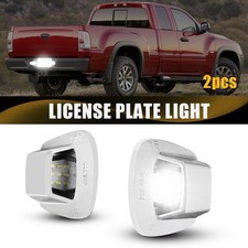 Fit For 1997-2010 Dodge Dakota Rear Chrome Led License Plate Tag Lights Pair Fit For 1997-2010 Dodge Dakota Rear Chrome Led License Plate Tag Lights Pair
