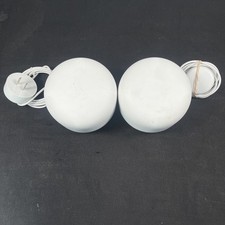 Google Nest Wifi 2nd Gen AC2200 Mesh Router Snow White H2D Point Tested 2-Pack