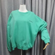 Kitch Mint Green Fleece Sweatshirt, Pre-Owned