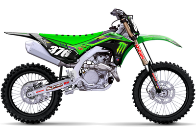 Kawasaki KX450 2024-2026 KX250 2025-2026 Graphics Decals Stickers