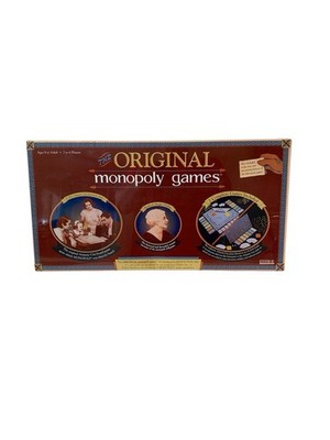 The ORIGINAL MONOPOLY 1930 & 1910 2 games w/ True History 1999 Restitution