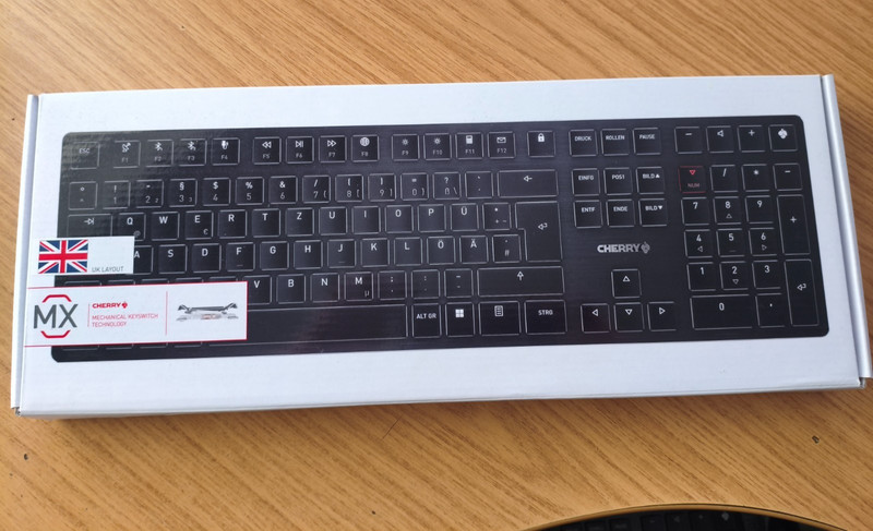 Cherry KW X ULP Wireless Low Profile Mechanical Keyboard