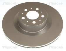 2x Bremsscheibe TRISCAN 8120 81011C für TESLA MODEL Allrad Heckantrieb Long