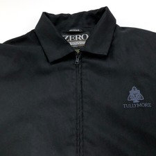 Zero Restriction Microsuede XL PLS READ Mens Full Zip Mock Neck Jacket Black