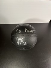 Dyson Daniels Signed NBA Basketball Insc Go Hawks Autograph Atlanta Hawks BAS