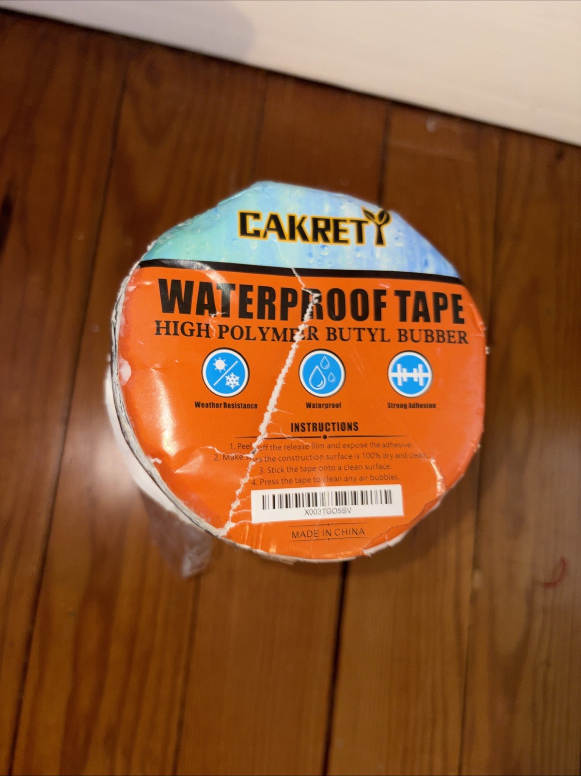 Waterproof Tape High Polymer Butyl Rubber Tape 4 Rolls | eBay