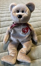 Ty Beanie Baby Retired Signature Bear 1999 RARE ERRORS. Excellent Condition