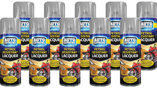 Clear Gloss Petrol Resistant Lacquer Spray 400ml–AX Protective Finish|Multi-pack