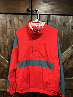 Vintage Eddie Bauer Jacket Men s L Full Zip Button Gore-Tex 90s Rain-Proof