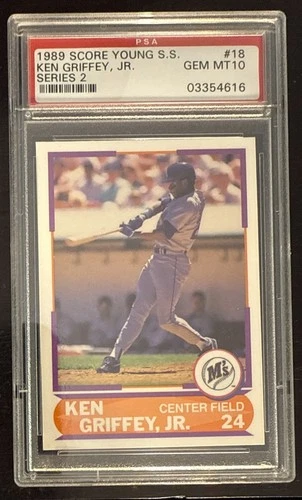 1989 Score Young S.S. Series 2 / Ken Griffey Jr. ROOKIE / PSA 10 GEM MINT