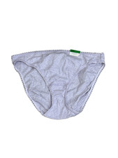 Charter Club Women  s Everyday Cotton Bikini Underwear Purple SIze L 00789