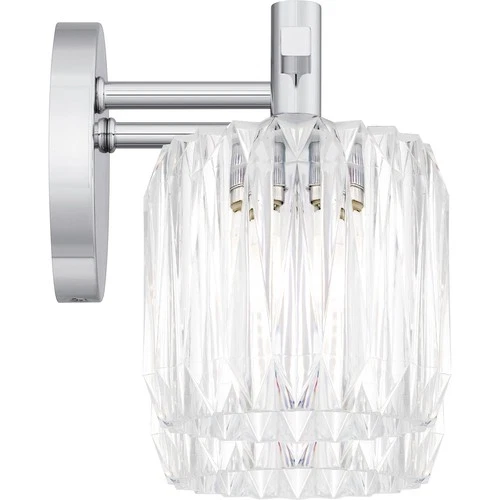 Polished Chrome LED Bathroom Vanity Light from the Spade Collection - Picture 4 of 5