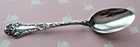 ANTIQUE Poppy Flower TEA SPOON STERLING SILVER Gorham  Lion Anchor G 1902  26.8g