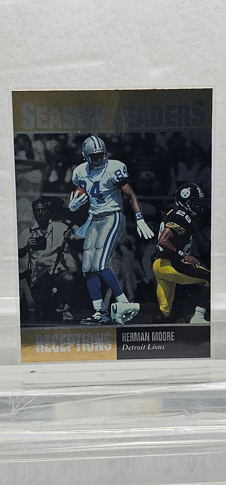 1996 Upper Deck Silver Collection #217 Herman Moore Detroit Lions