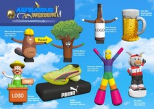Aufblasbaren Werbefiguren