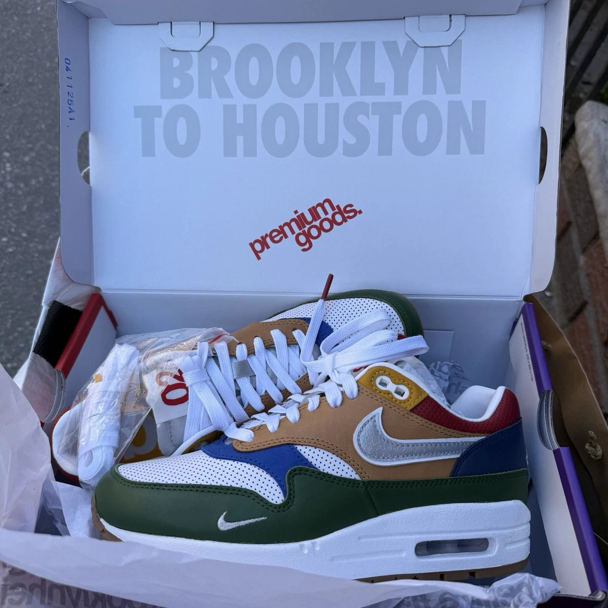 Premium Goods x Nike Air Max 1 SP Brooklyn for Sale | Authenticity