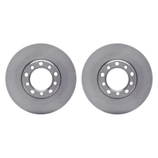 R1 Concepts Plain Front Brake Rotor Set