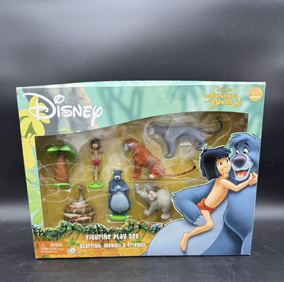 Disney Jungle Book 2 Mowgli Playset Figures Figurine New & Rare in SEALED Box