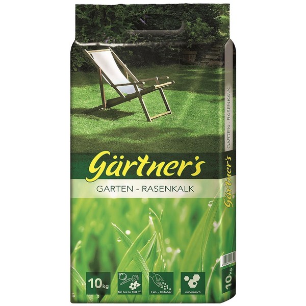 gpi GäRtner´S Garten-Rasenkalk FüR Bis Zu 100 M² - 10 Kg-image