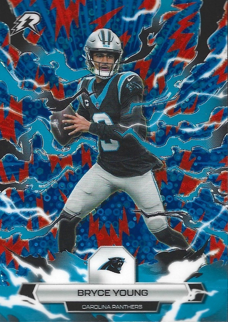 BRYCE YOUNG 2025 Topps Resurgence #13 Blue and Orange Spark SP