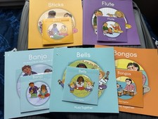 Music Together Lot Bells Banjo Bongos Flute S...