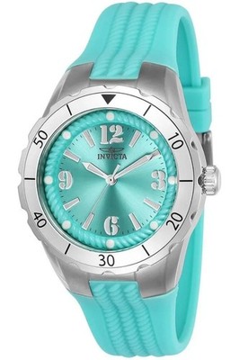24124 Invicta Angel Halo Cyan Unisex Watch 38mm Invicta Angel Halo Women main image 4