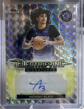 ANTHONY BLACK 2025-26 TOPPS FINEST #ESG-AL ELECTRIFYING AUTO GEOMETRIC REFRACTOR