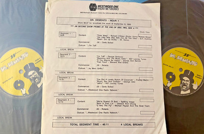 9/8/86 #86-37 DR DEMENTO: STAR TREK 20th ANNIVERSARY 2 HRS/25 DEMENTED TUNES
