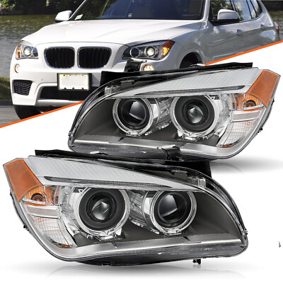 Bryght Led Drl Headlights For 2013 2015 Bmw X1 Xenonhid Headlamp Wo 
