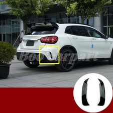Für Benz GLA X156 GLA45 AMG Schwarz Stoßstange Heckspoiler Lufteinlässe Rahmen