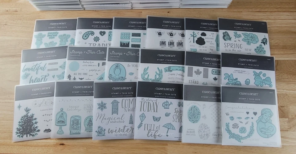 CTMH Stamp & Thin Cut SETS Seasons-Occasions-Nature-Holidays-Events You Choose — 第 3/3 张图片