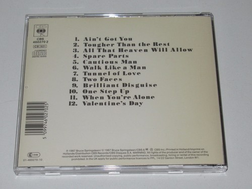 BRUCE SPRINGSTEEN/TUNNEL OF LOVE(CBS 460270 2) CD ALBUM  - Bild 2 von 2
