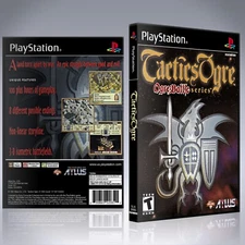 PS1 Case - NO GAME - Tactics Ogre