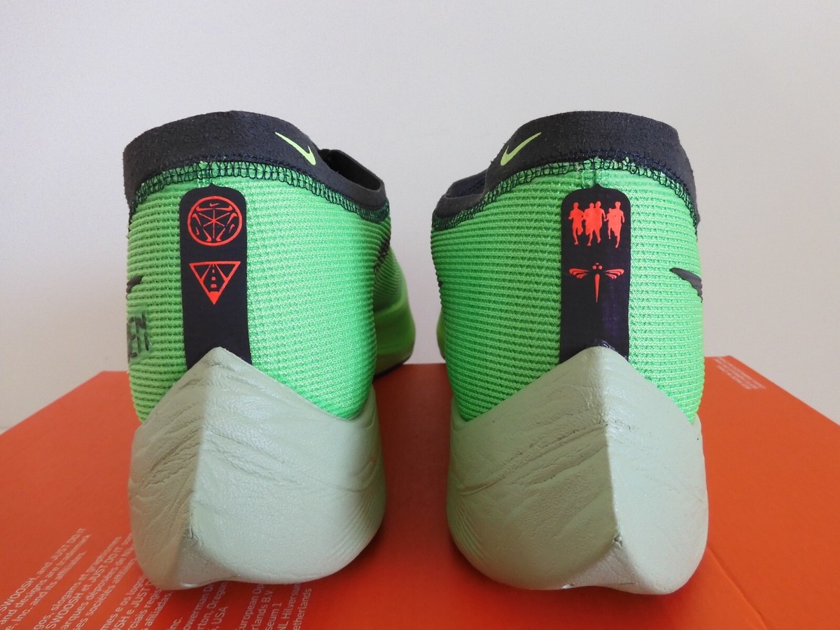 NIKE ZOOMX VAPORFLY NEXT% 2 SCREAM GREEN-BLACK SZ 14 [DZ4779