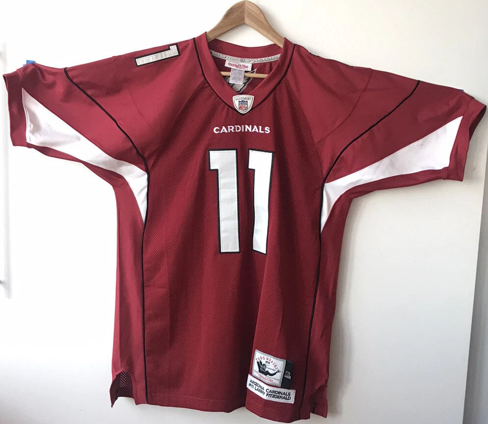 Larry Fitzgerald Mitchell & Ness Throwbacks Jersey Arizona Cardinals  NFL Size 52